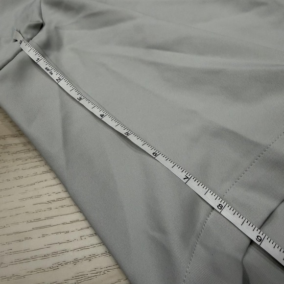 Peter Millar Shorts Mens 34 Gray Salem Classic Fit Performance Golf Stretch - Picture 5 of 7